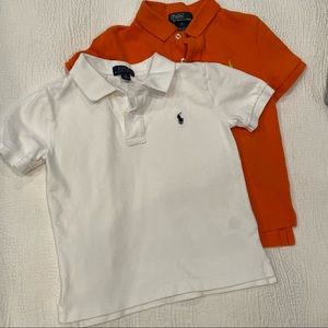 Lot of 2 polos, size 5